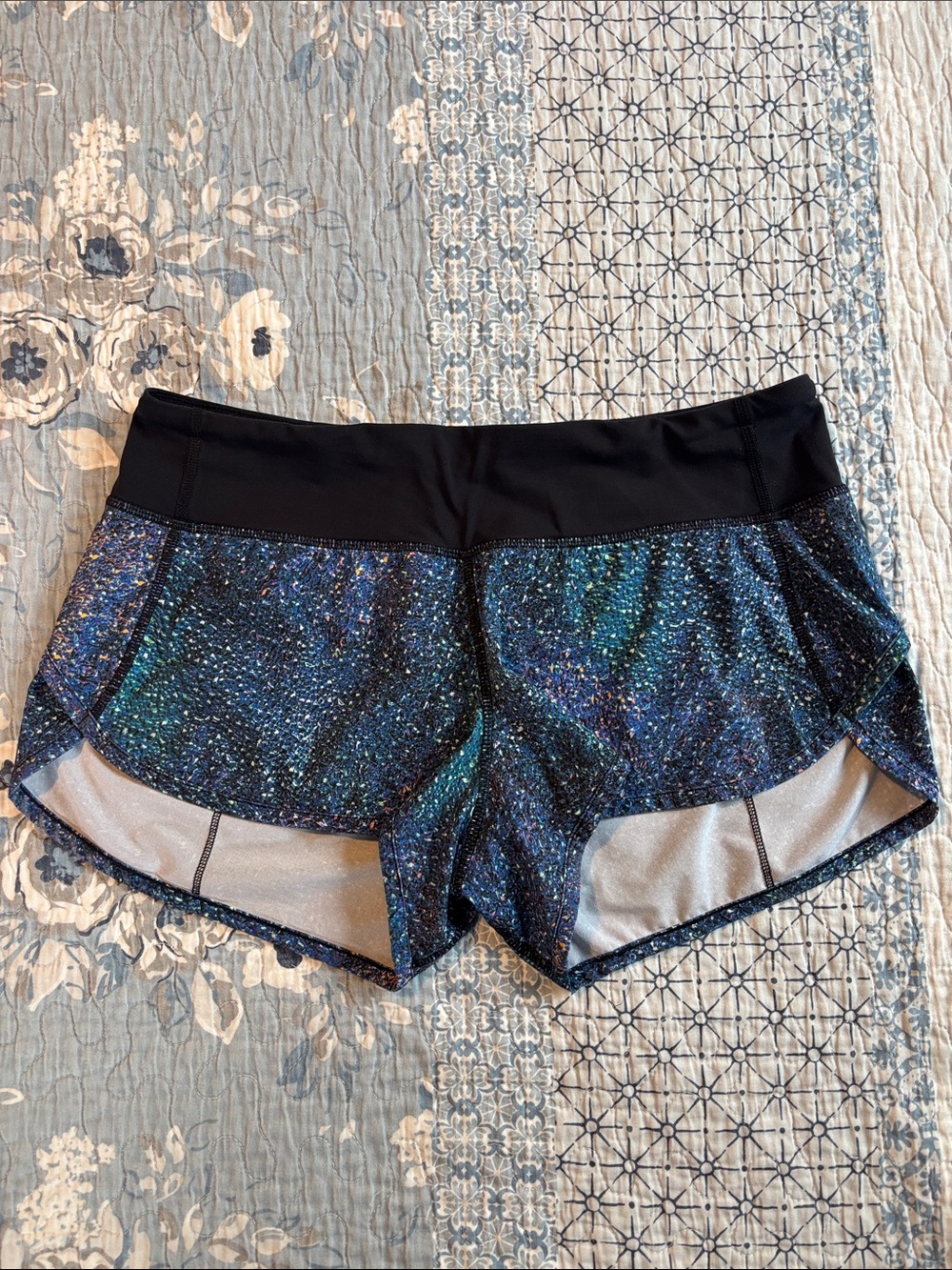 lululemon athletica Galaxy Athletic Shorts size 6. Like new.